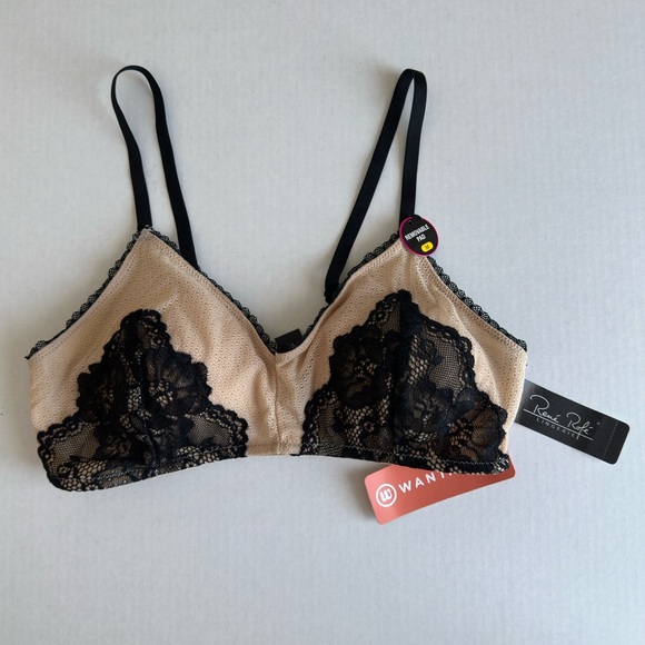 Rene Rofe So Emotional Bralette in Black M - Picture 1 of 9